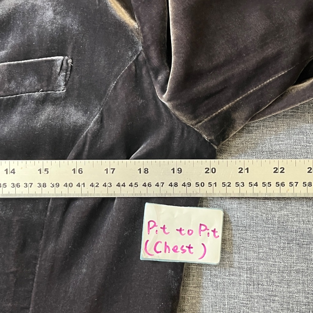 Sundance Sofia Velvet blazer - Women's Size 8 - Brown - Picture 7 of 10